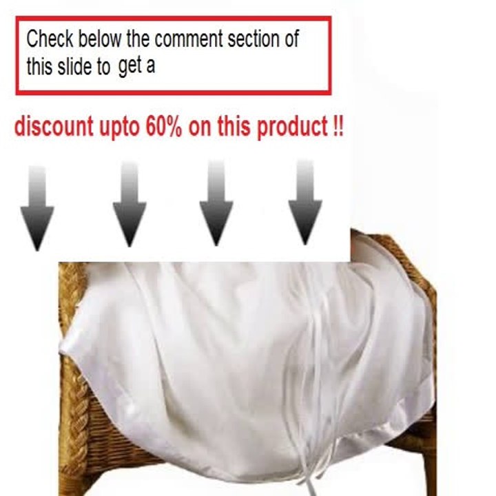 Cheap Deals Clarice Satin and Organza Christening Baptism Blessing Gown for Girls, Made in USA Review