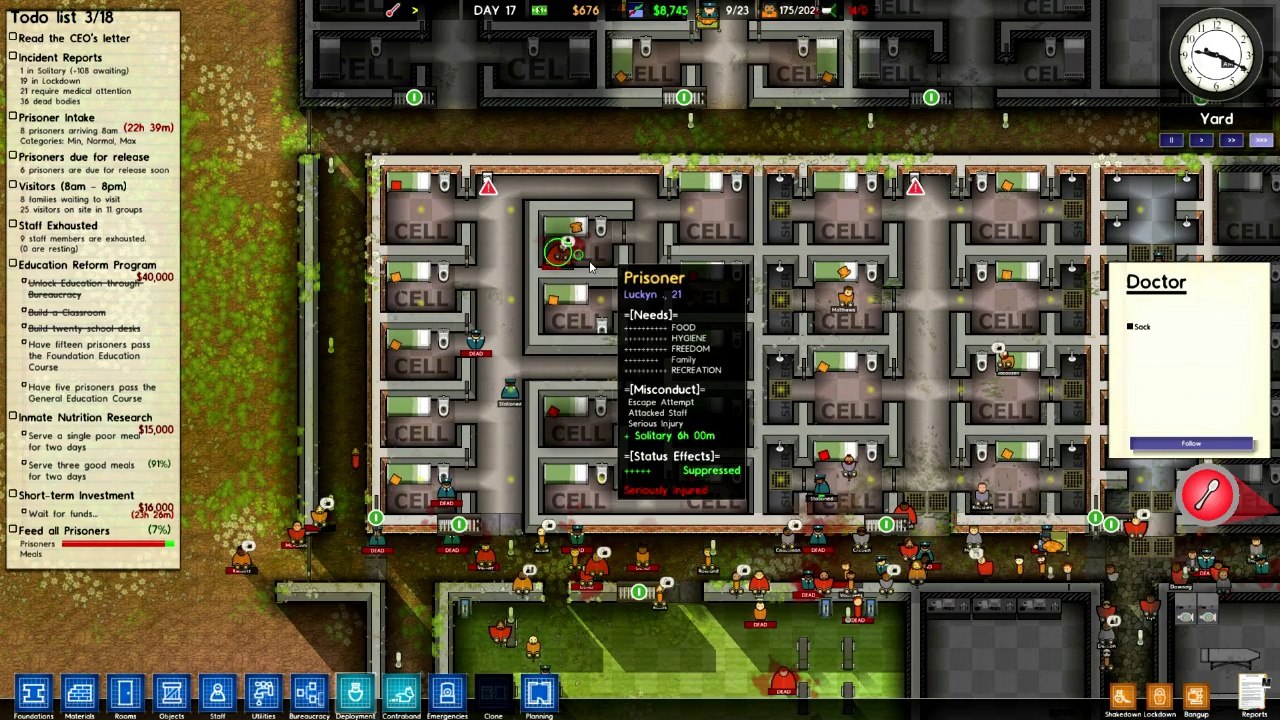 Prison Architect Millenium S03 Ep15