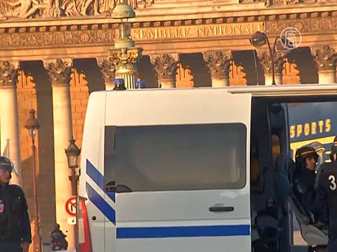 Париж: стычки между полицией и фермерами