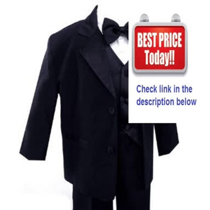 Cheap Deals Gino Usher Baby Boy Black Tuxedo Size Large 12-18 Month Review