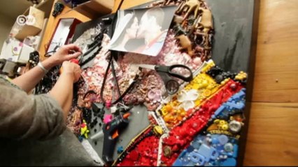 Famous Paintings from Recycling Material | Euromaxx