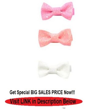 Cheap Deals Carter's Baby-Girls Newborn 4 Pack Glitter Bow Hair Clips Review
