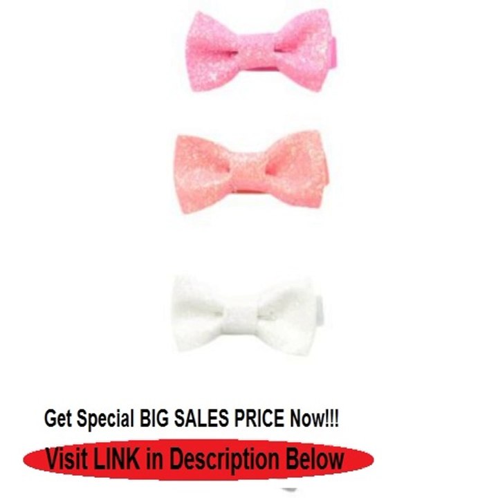 Cheap Deals Carter's Baby-Girls Newborn 4 Pack Glitter Bow Hair Clips Review