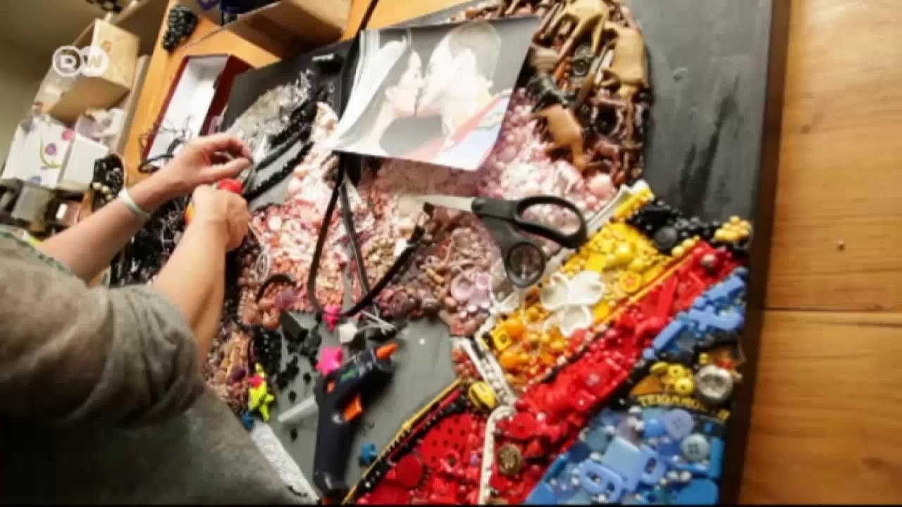 Recycling-Kunst von Jane Perkins | Euromaxx