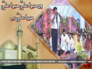 Wo Mera Ali Mera Ali Mera Ali Hai | Mhtaram Nayab Halwari