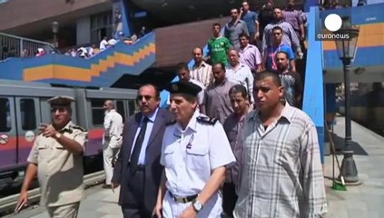 Egipto: más miedo que daño en el metro de El Cairo