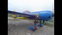 Sheriff Woody takes-- Hangar-9's Evo powered Inverza-33 for a test Flight --By Dan & Nicola