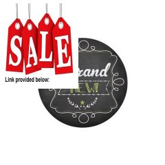 Cheap Deals Lucy Darling Shop Newborn Baby Sticker - Gender Neutral - Chalkboard Review