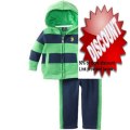 Cheap Deals U.S. Polo Assn. Baby-Boys Infant Fleece Zip-Up Hoodie and Track Pant Set Review