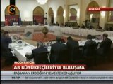 Başbakan Erdoğan AB Büyükelçileriyle Buluşma Yemeğinde Konuşuyor