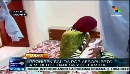 Sudán: niegan salida a mujer absuelta de una sentencia de muerte
