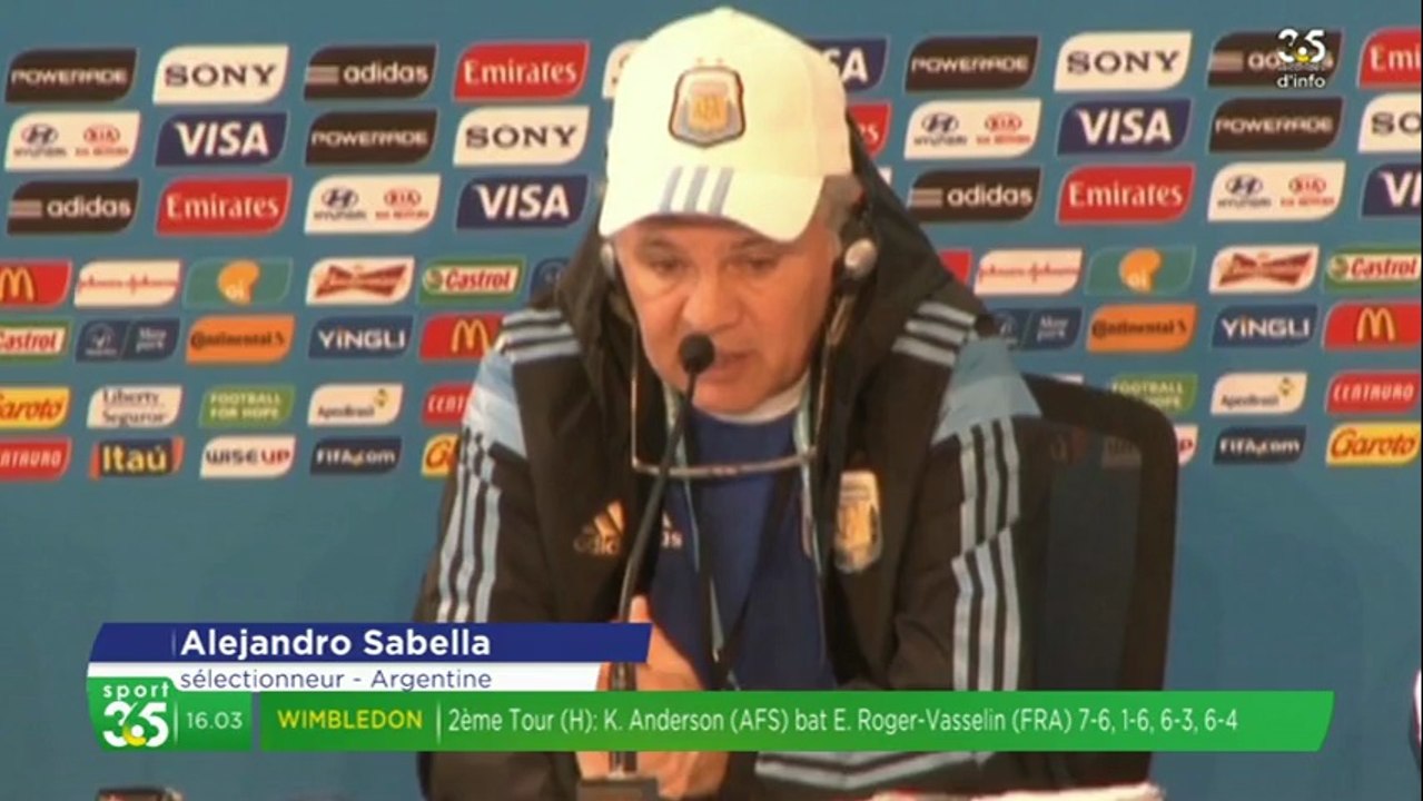 Avant match Argentine_Nigeria