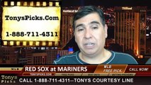 MLB Odds Seattle Mariners vs. Boston Red Sox Pick Prediction Preview 6-25-2014