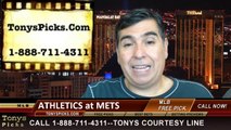 MLB Pick New York Mets vs. Oakland Athletics Odds Prediction Preview 6-25-2014