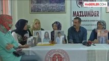 Diyarbakır'da oturma eylemi yapan aileler, Mazlum-Der'i ziyaret etti -