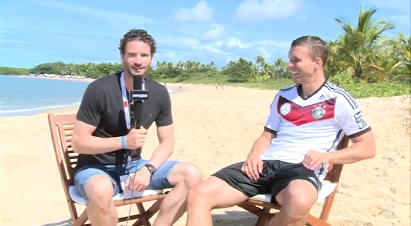 Schweini and Poldi at Beach - Part (2/2)