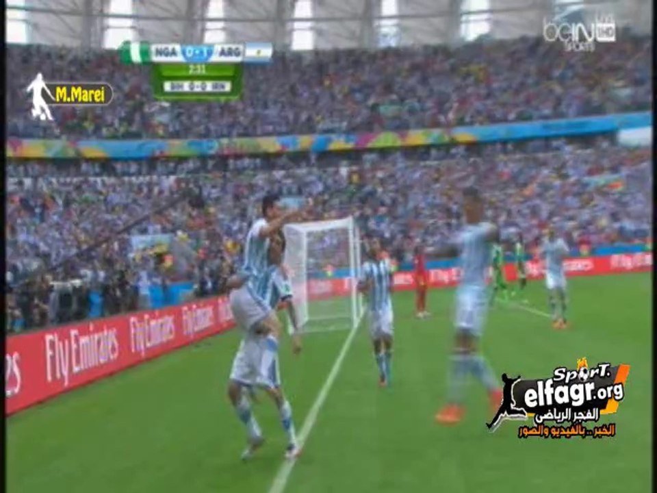 ميسي يسجل هدف مبكر في نيجيريا 1-0 | تعليق رؤوف...