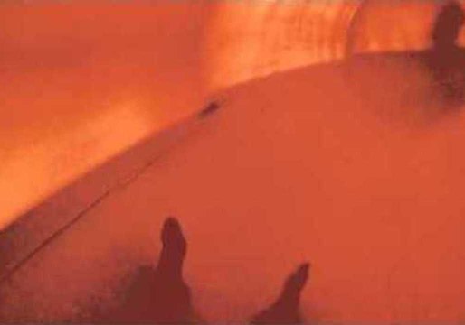 Adorable Kid Rides Water Slide With GoPro