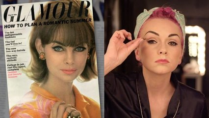 Beauty ReCovered - Learn to Create the Perfect Retro Cat-Eye from Glamour’s 1965 Cover