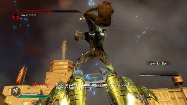 The Amazing Spider-Man 2 (PS4) - Green Goblin Boss Fight