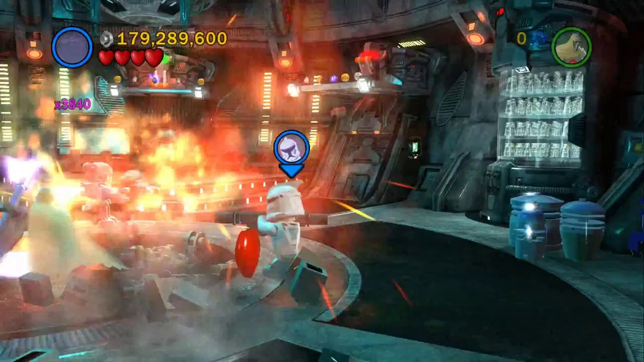 LEGO Star Wars III  The Clone Wars - 100% Guide #16 - Blue Shadow Virus (All Minikits)