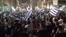 Αθήνα: Παραλήρημα για την νίκη πρόκριση της Εθνικής στο Μουντιάλ