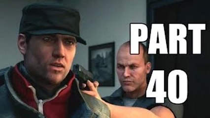 WATCH DOGS VIDEOGAME WALKTHROUGH - PART 40 - NO TURNING BACK! (HD)