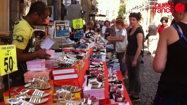 Beaucoup d'affluence pour la grande braderie de Rennes