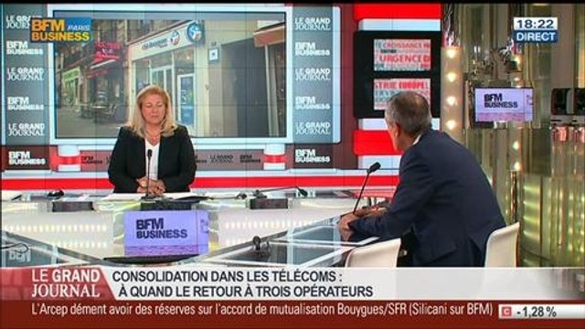 Jean-Ludovic Silicani, président de l'Arcep, dans Le Grand Journal - 25/06 2/4