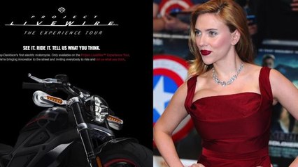 Scarlett Johansson's Black Widow to Ride Electric Harley Davidson in 'Avengers' Sequel