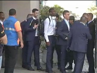 Mondial 2014: les Bleus quittent leur hôtel pour le stade Maracana - 25/06