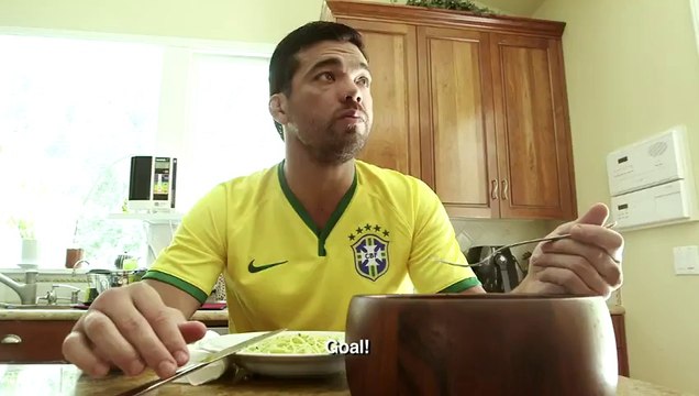 UFC 175: Lyoto Machida Watches the World Cup