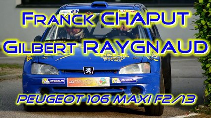 Franck CHAPUT / Gilbert RAYGNAUD - Rallye Région Limousin 2014 [HD] - By WTRS