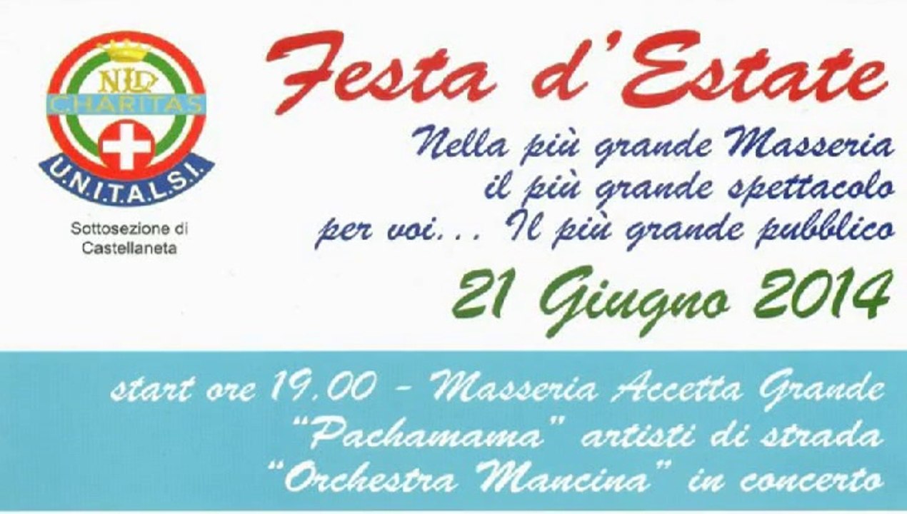 Festa d'estate - Masseria accetta Nuova (21-06-2014)