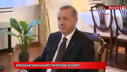 Saadet partisine ziyarat