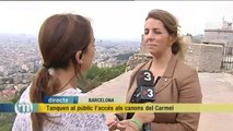 TV3 - Els Matins - Tanquen al públic els canons del Carmel