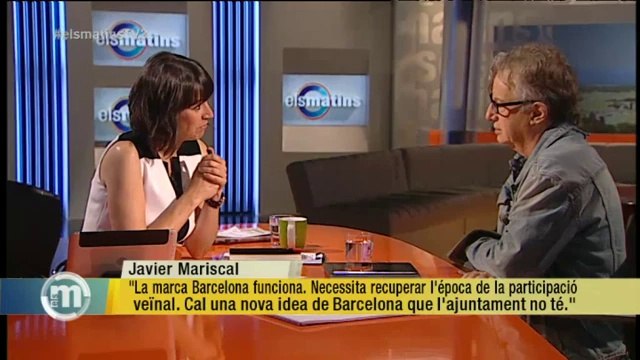 TV3 - Els Matins - Javier Mariscal: És terrible el que s'està fent a València amb la llengua