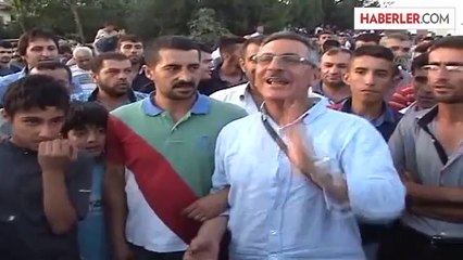 Derik'te elektrik kesintisi protestosu -