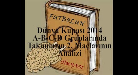 Futbolun Simyası-23.06.14-Dünya Kupası 2014 A-B-C-D Gruplarında Takımların 2. Maçlarının Analizi-Edipcan Ertuğrul-Emrullah Ecer-Sedat İlter