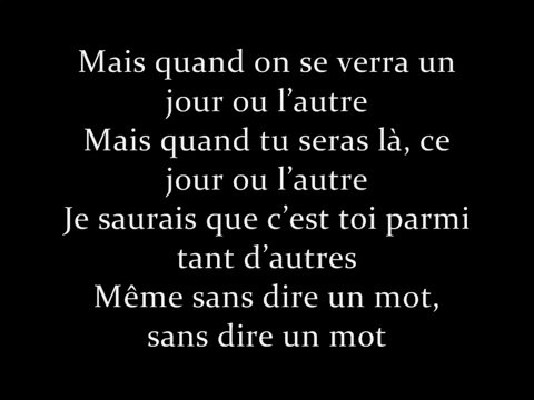 Emmanuel Moire - Sans dire un mot (Lyrics / Paroles)