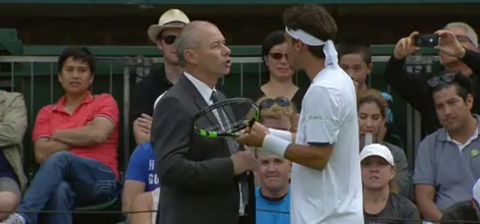 Fognini Proteste