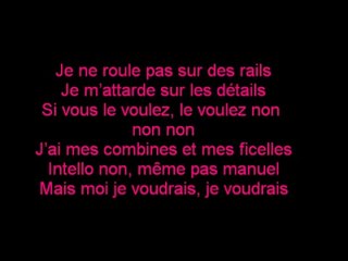 Christophe Maé - Un peu de blues (Lyrics / Paroles)