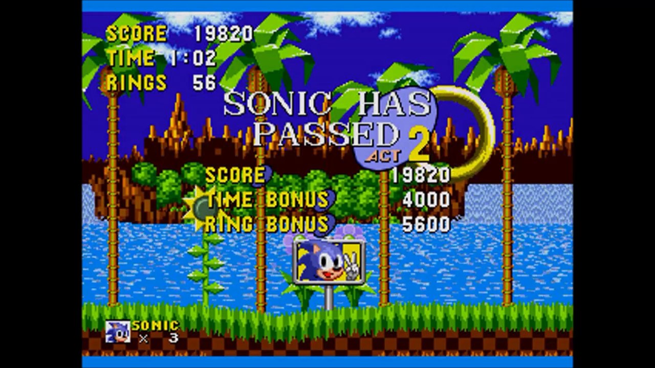 Sega Classics #06 - Sonic The Hedgehog (Mega Drive)