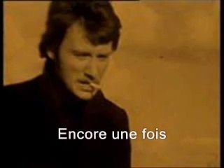 JOHNNY HALLYDAY - ESSAYEZ (Lyrics / Paroles)