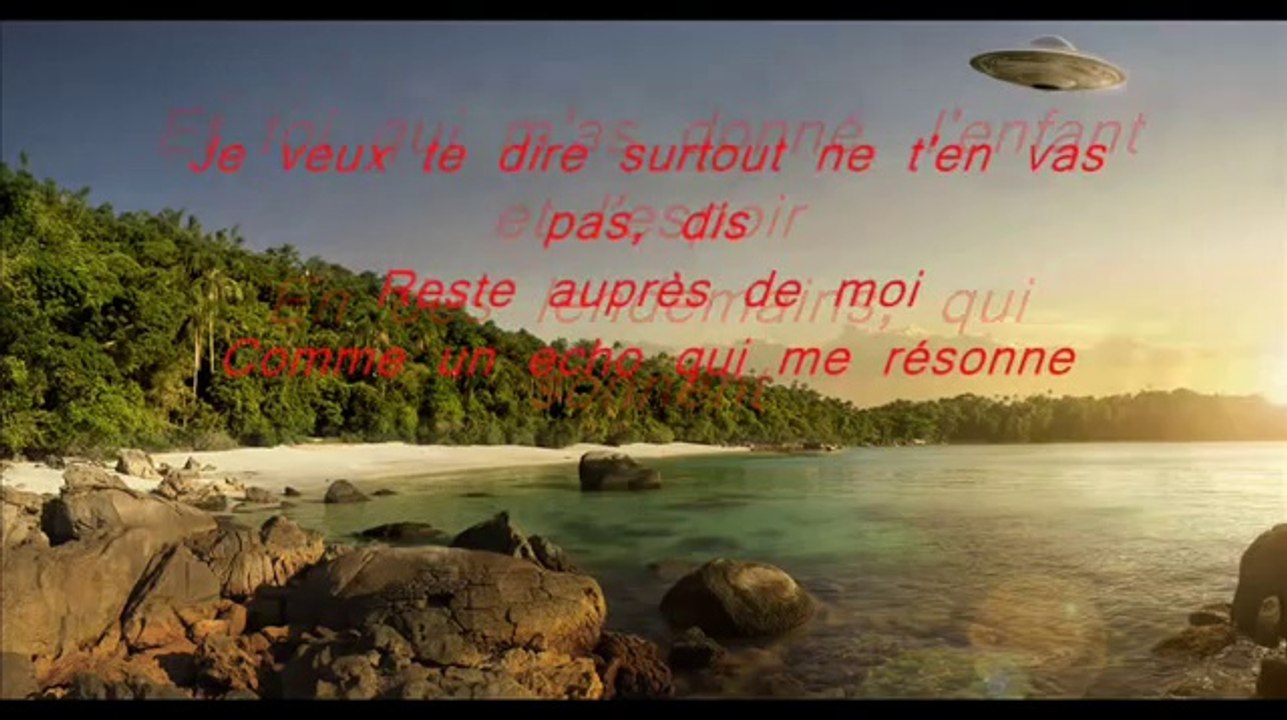 Christophe Maé - Ne m'abandonne pas (Lyrics / Paroles)