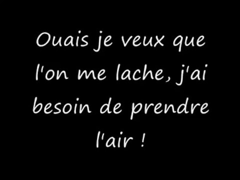 Christophe Maé - Je me lâche (Lyrics / Paroles)