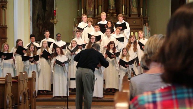 2014 National Catholic Youth Choir singing We Sing With Joy