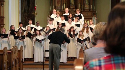2014 National Catholic Youth Choir singing "We Sing With Joy"