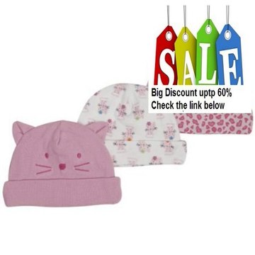 Cheap Deals Gerber Baby-Girls Cats 3 Pack Cap Review