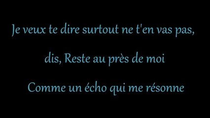 Christophe Maé - Ne m'abandonne pas (Lyrics / Paroles)